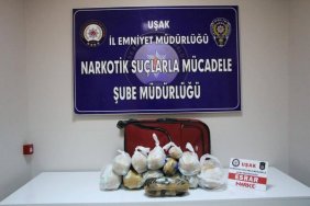 Yolcu otobüsünde 14 kilo esrar ele geçirildi