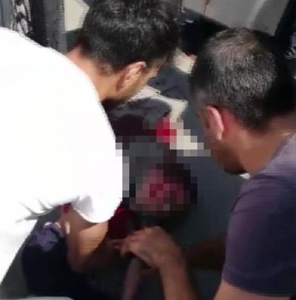 Esenyurt’ta çocuğunu döven birey dayak yedi