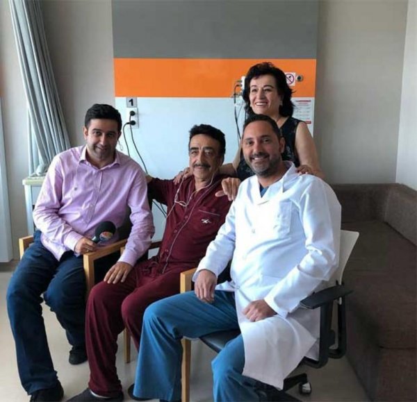 Hakkı Bulut ameliyattan daha sonra ilk kez görüntülendi