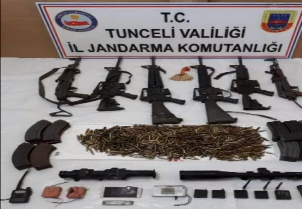 Öldürülen terörist mühimmatları ele geçirildi