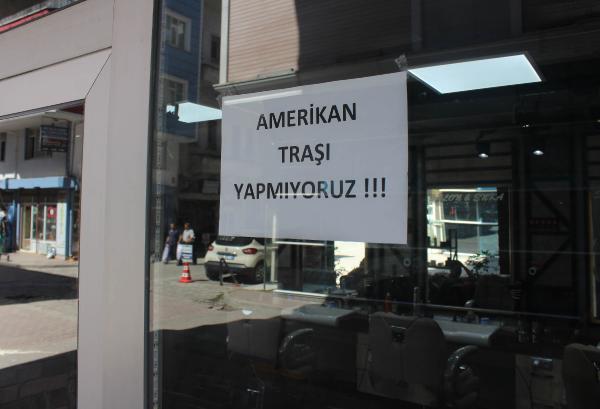 Ordu’da berberler ‘Amerikan tıraşı’ yapmayı bıraktı