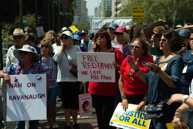 ABD’liler Trump’ı Protesto Etti