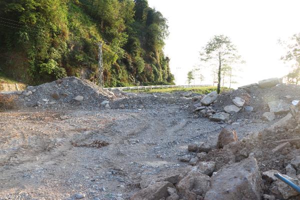 Artvin’de hafriyat denizi