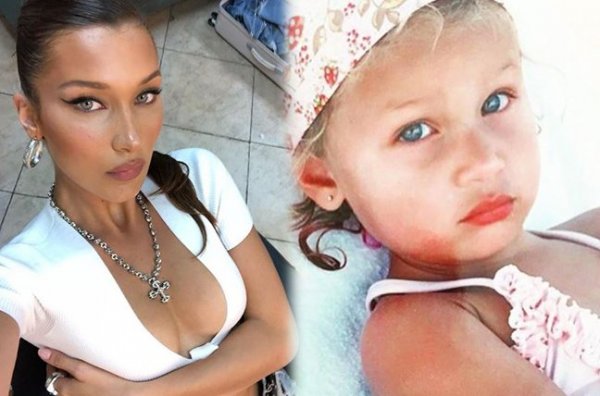 Bella Hadid’in çocukluk fotoğrafı