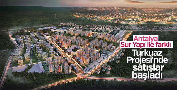 Sur Yapı'nın Antalya'daki projesinin 2'nci etabı satışta
