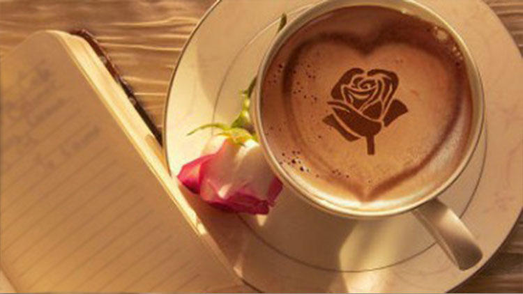 Kahvesini bile yaptılar!