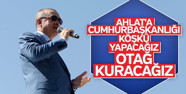 Ahlat'a Cumhurbaşkanlığı Kulliyesi