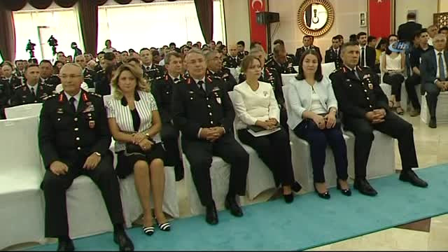 Bakan Asilzade, Jandarma Genel Komutanlığı ve Sahil Emniyet Komutanlığı Rütbe Terfi Töreni'ne Katıldı