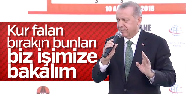 Başkan Erdoğan Gümüşhane'de