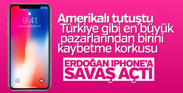 Başkan Erdoğan'ın iPhone boykot çağrısı ses getirdi