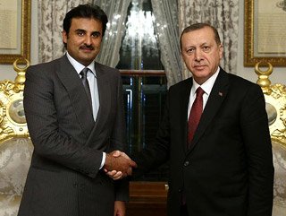 Başkan Erdoğan, Katar Emiri Al Sani ’yle görüştü