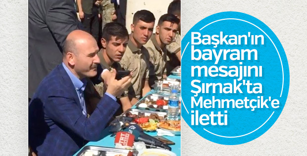 Başkan Erdoğan Kato Dağı ’ndaki askerlere seslendi