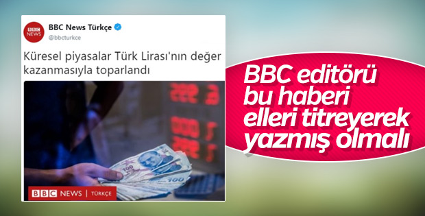 BBC Türkçe: Türk lirası değer kazanıyor