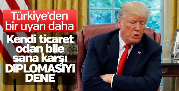 Çavuşoğlu: Trump diplomasiyi denemeli