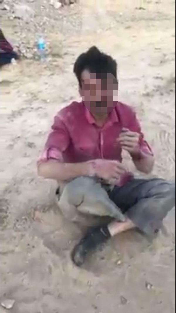 Çocuğa tacizde bulunmak isterken yakalanıp dövüldü