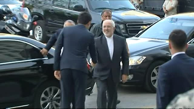 Cumhurbaşkanı Erdoğan, İran Dışişleri Bakanı Cevad Zarif ile Görüşüyor