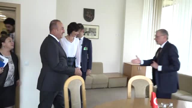 Dışişleri Bakanı Çavuşoğlu, AB İşleri Komitesi Başkanı Kirkilas ile Görüştü