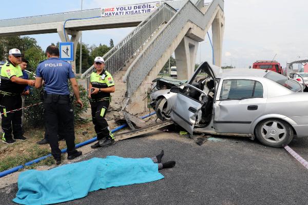 Ehliyetine el konulan şoför kazada öldü