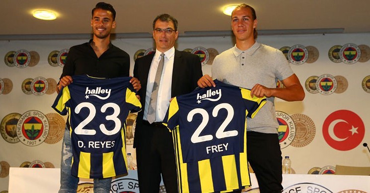 Fenerbahçe Reyes ve Frey ’e İmzayı Attırdı!