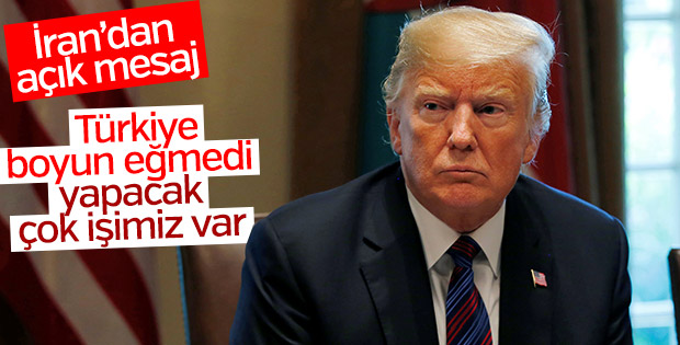 İran'dan ABD'ye Türkiye mesajı