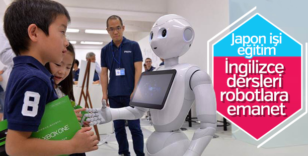 Japonya'da İngilizce derslerine robot girecek