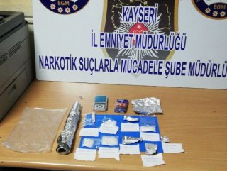 Kayseri ’de uyuşturucu operasyonu düzenlendi