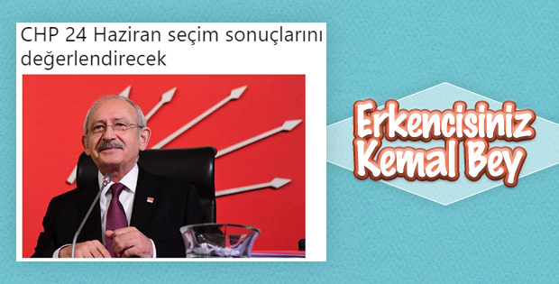 Kılıçdaroğlu 24 Haziran seçim sonuçlarını değerlendirecek