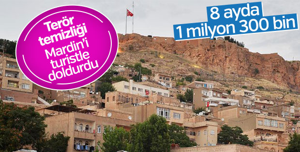 Mardin’deki yapılanma turist sayısını arttırdı