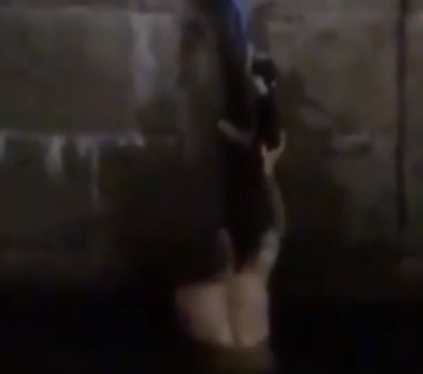 Rusya'da dereye düşen kediye kurtarma operasyonu