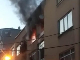 Samsun'da yangın paniği: 1 zarar görmüş