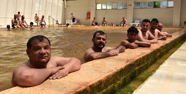 Sivas'ta yaz mevsiminde kaplıca ilgisi