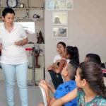 Suriyelilere eğlenceli dil eğitim