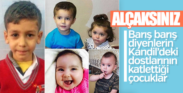 Terör örgütü PKK’nın katlettiği çocuklar
