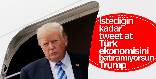 Trump Türkiye'ye tehditlerini sürdürüyor