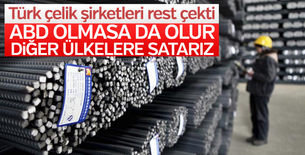 Türk çelik şirketlerinden ABD'ye misilleme