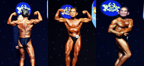 82 yaşındaki adam adaleli vücuduyla alaka çekiyor