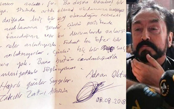 Adnan Hoca'nın 'gazeteci bir büyüğü' kim? Mektup var