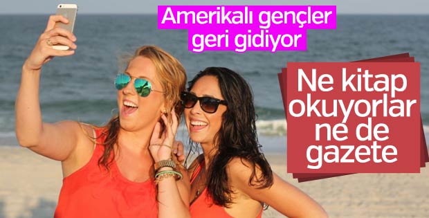 Amerikalı gençler kitap ve gazete okumuyor