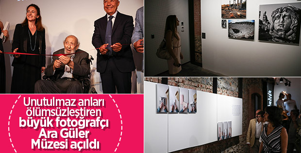 Ara Güler Müzesi açıldı