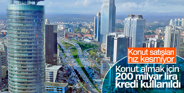 azami konut kredisi İstanbul’da kullanıldı