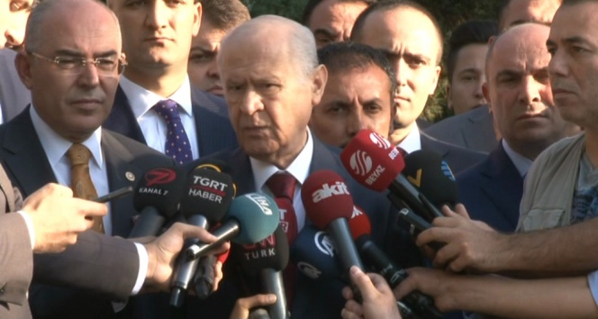 Bahçeliden erken seçim açıklaması: Türkiyeyi kaosa sürüklemek olur