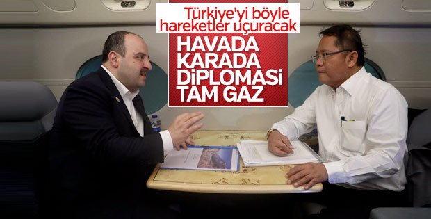 Bakan Varank’ın yoğun diplomasi trafiği