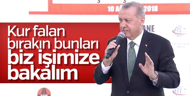 Başkan Erdoğan Gümüşhane'de