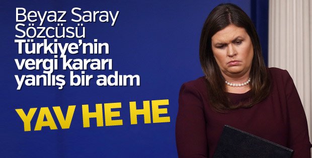 Beyaz Saray: Vergi kararı yanlış bir adım