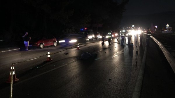Çarptığı birey öldü sürücü kaçtı
