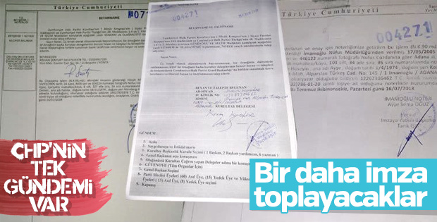 CHP’de kurultay krizi bitmedi