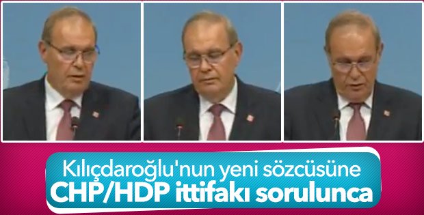CHP-HDP ittifakı sorulunca Faik Öztrak baskı anlar yaşadı