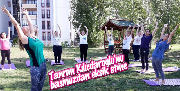 CHP'li belediye yoga dersleri vermeye başladı