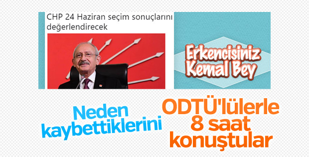 CHP’nin 24 Haziran mağlubiyeti toplantısı