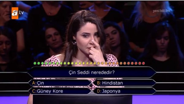 Çin Seddi ’nin nerede olduğunu bilemeyen yarışmacı şaşırttı